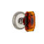 Grandeur Newport Rosette Single Dummy with Baguette Crystal Door Knob-2058343356