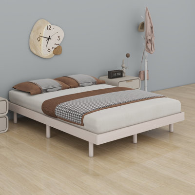 Modern Design Floating Platform Bed Frame