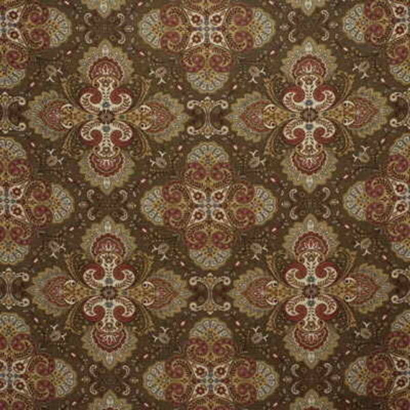 Hollyhock Italian Paisley Performance Fabric