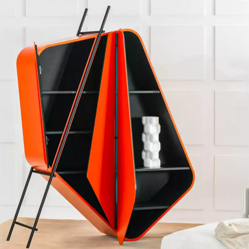 Simple Elegant Sideboard, Orange