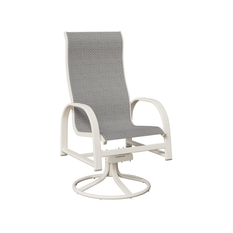 Chaise berçante berçante berçante Berlin, Corbeau Jazzy, Blanc mat