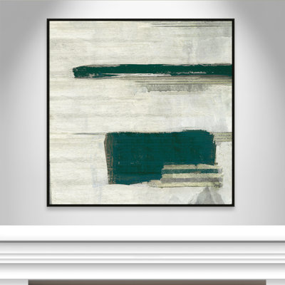 La Bande II Transformative Teal Print by Sally Swatland