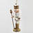 S/3 4.9" Nutcraker Ornaments
