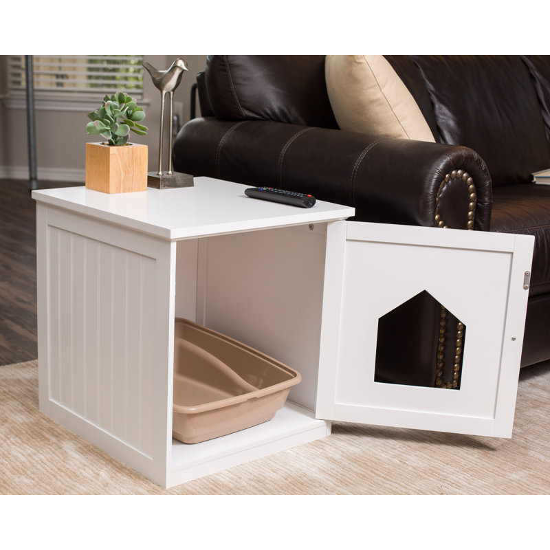 Enceinte de litière Abel, Blanc