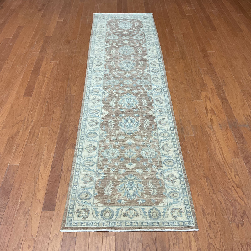  Handmade Oushak Wool Runner