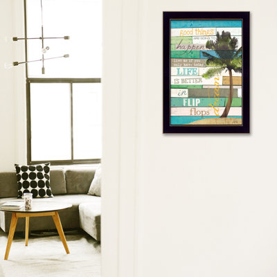 'Good Things' by Marla Rae - Picture Frame Textual Art Print on Paper