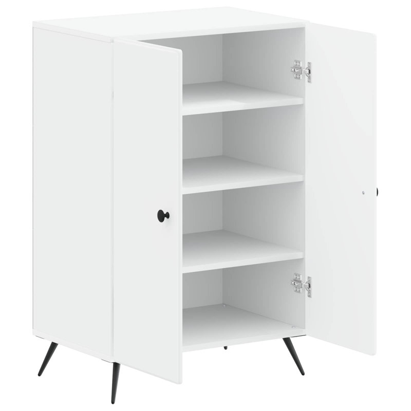 Shoe Storage, 90 cm H x 59.5 cm W x 39.5 cm D, White