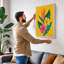 Tropical Bouquet Botanical - Wrapped Canvas-831289763-831289765