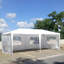 Pavillon de jardin 10 pi x 20 pi avec 6 parois latérales amovibles
