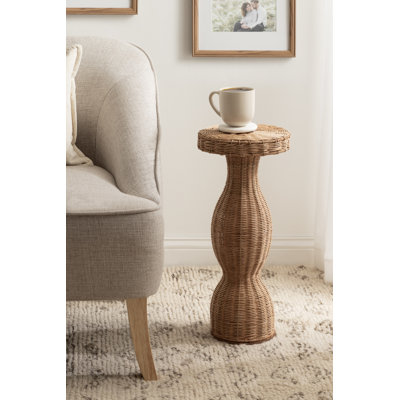 Sculptural Round Boho Drink Table