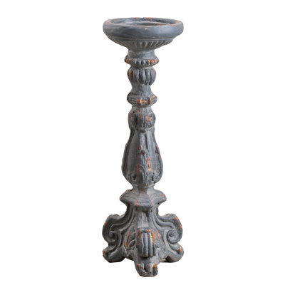 22" Antique Candle Holder, MGO Garden Statue