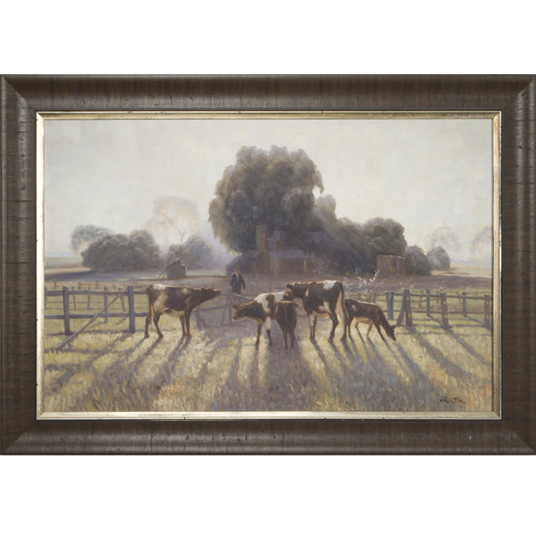 «Warming up I» par Porter - Peinture encadrée