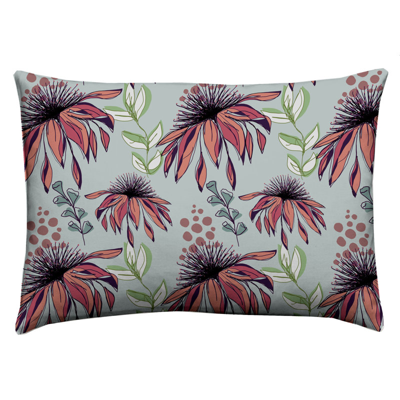 Alegre Floral Rectangular Cushion