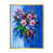 Toile avec cadre flottant or