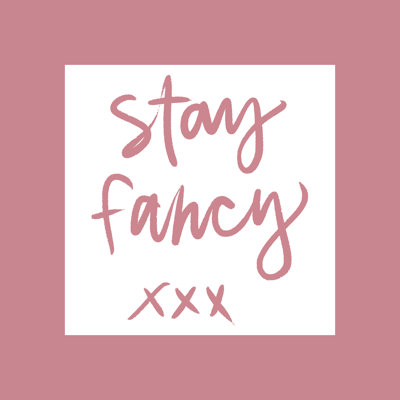 Stay Fancy Lipstick Darker - Wrapped Canvas Print