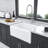 Kitchen Single Bowl Farmhouse Sink Rectangular Vessel Sink