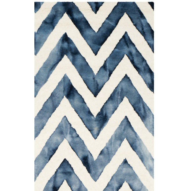 Danny Hand Tufted Wool Chevron Rug