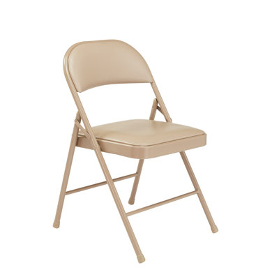 Chaise pliante rembourrée en vinyl Commercialine