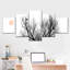 «Trees Trees and Bird Silhouette on Canvas», reproduction de 5 pièces-92860976