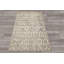 Tapis tissé à la main en soie et en laine de bambou moderne gris argenté 5 pi 9 po x 9 pi