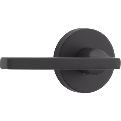 Satin Black Privacy Door Lever