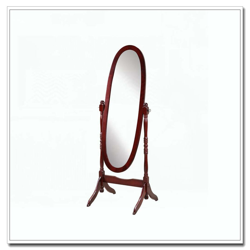 Miroir de plancher en bois, Cerisier