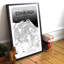 Edinburgh City Map - Unframed Graphic Art Print on Paper-850298774-901501087