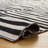 Ilona Striped Handmade Flatweave Cotton Ivory/Black Area Rug-1316732307