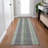 Machine Washable Indoor/Outdoor Xhevrie Green Rug-76331660