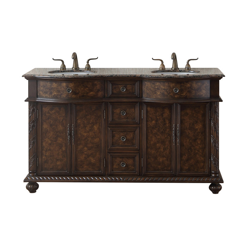 Ensemble de meuble-lavabo double 60 po Tammi