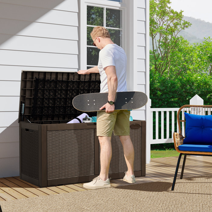 Garden Box YITAHOME Outdoor Storage Box Waterproof, Heavy Duty