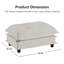 73 Chenille repose-pieds beige-930102794