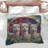 Three Alpacas Painting Comforter-129724653
