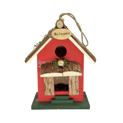 Maison d'oiseaux rustique