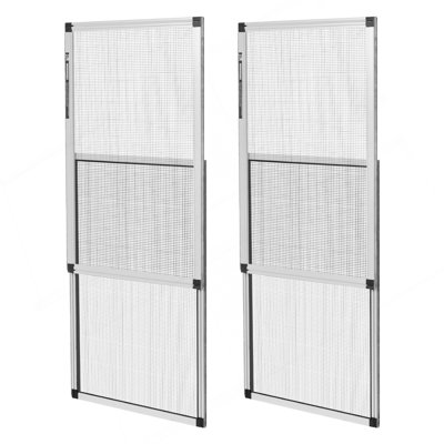 Adjustable Window Screen Expandable Windows Screens 2 Packs Aluminum Frame