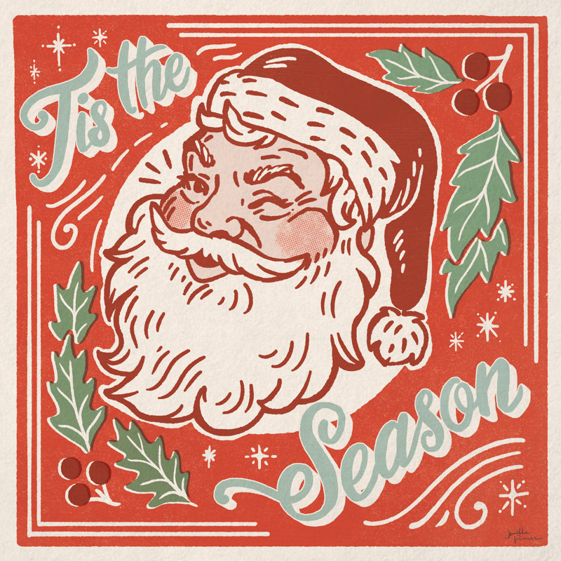 Janeidy Naughty And Nice II Tis The Season, H 12 po x l 12 po x P 1,25 po
