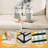 89" Comfortable 3-Seater Sofa For Living Room, Soft Slipcovered Couch With Washable Cover, Supportive Cushions & Sturdy Frame-1942176665