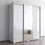 Armoire blanche 71 "avec miroir Aria-837274716