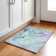 Premium Machine Washable Cerrito AMF502 Blue Rug