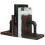 Wood Non-Skid Bookends
