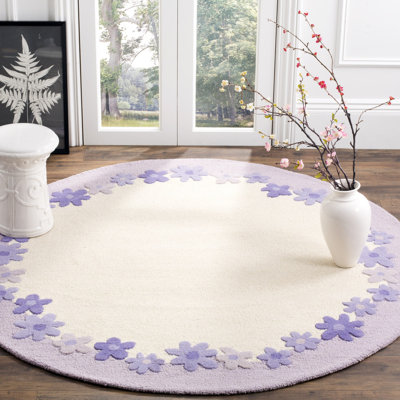 Tapis 80% laine et 20% coton touffeté à la main Claro