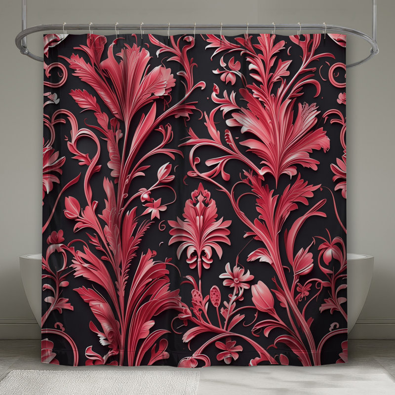 Rideaux de douche complexes Intricate, 70in W x 72in H