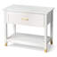 Table de chevet 1 tiroir 1 tablette 29,5 po P2-1153312082