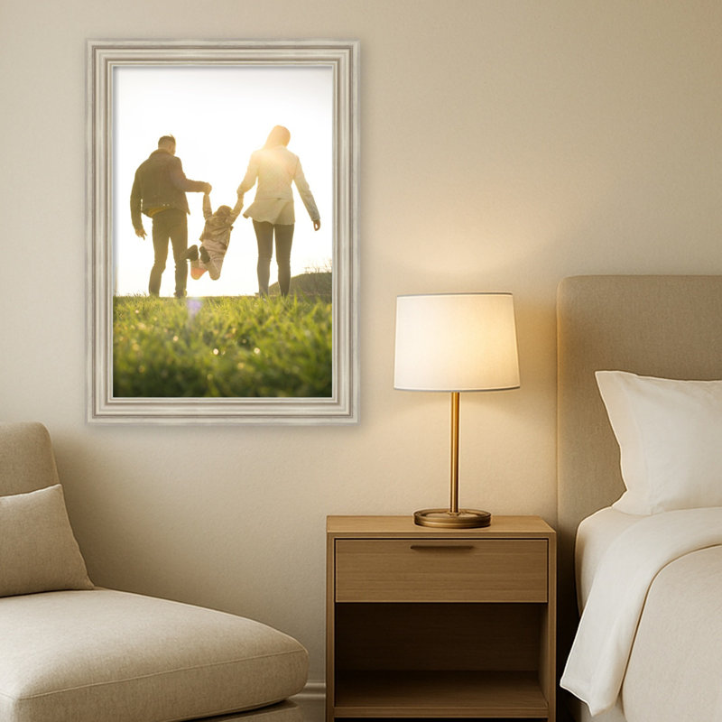 Cadre photo Sierra, Argent Sierra, 24 x 36