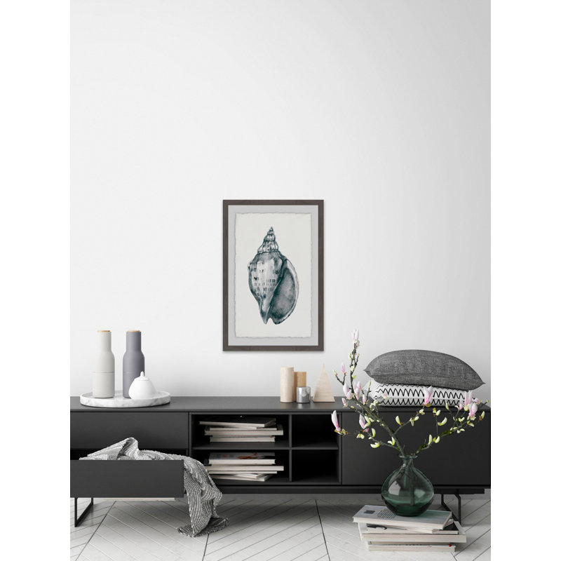 Florida Cone by Julia Posokhova - Single Picture Frame Painting, 91 cm H x 61 cm W x 4 cm D