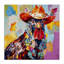 Art mural moderne sur toile coq moderne par Ivan Guaderrama-1218609976