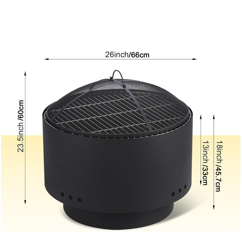 66cm x 66cm Fire Pit Tool