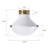 Collar Lundy Flush Mount Fixture Hallway Kitchen Powder room-114244237