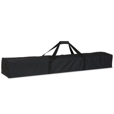 57" Extra-Large Hammock & Stand Storage Bag – Water-Resistant Oxford Tote With Zippers & Handles (Black 57 Inch)