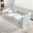 Phillip Modern Upholstered Daybed with Pull-Out Bed & Striped Design-1035684392